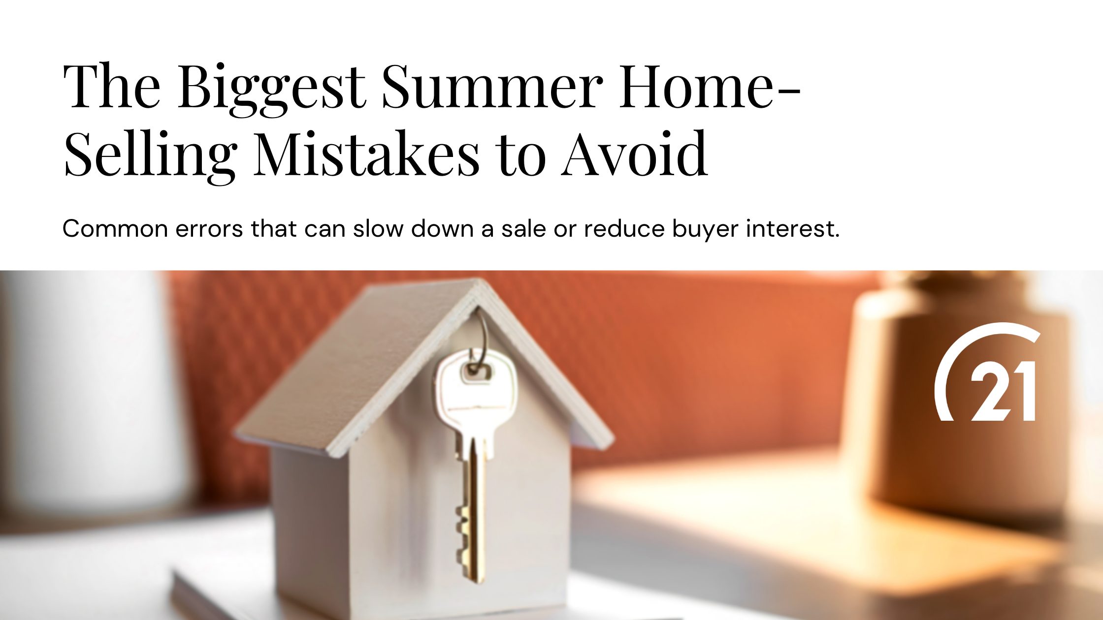 How to prepare your home for sale this summer